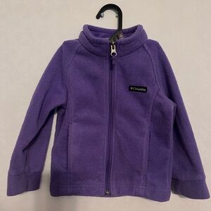 Columbia Kids Purple Fleece Jacket